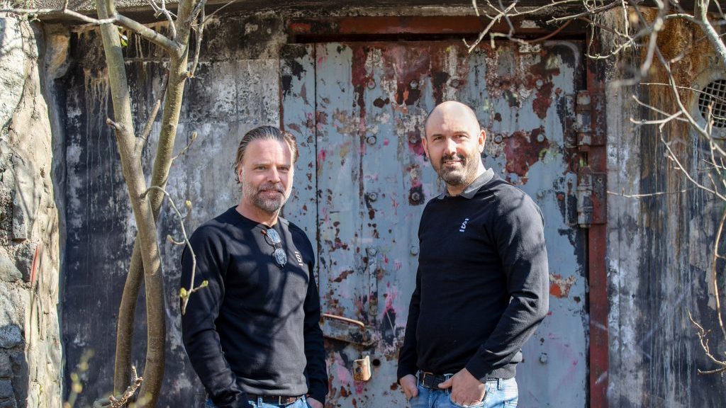 Kaj och Patric från Skyddsrumsspecialistens ledning.